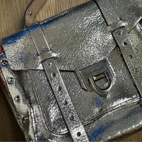 Michael Kors Metallic Purse - Picture 7 of 7